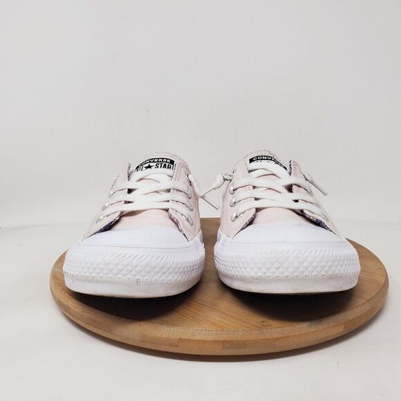 Converse Shoreline Shoes Womens 7 Light‎ Pink Slip On Sneakers Cinch Heel - Picture 3 of 12